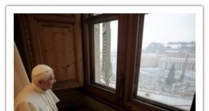 Сніг у Ватикані