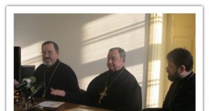 Прес-конференція Преосвященного владики Мілана, єпископа Мукачівського