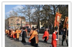 Хресна дорога в Мукачеві