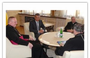 Апостольський Нунцій в Україні зустрівся з владою Закарпаття