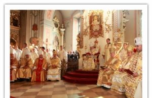 Отці Василіяни взяли участь у відзначені ювілею владики Мілана