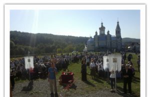 У Боронявському монастирі відбулися відпустові святкування празника Воздвиження Хреста Господнього