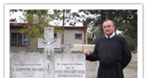 Протоігумен о. Павло Райчинець ЧСВВ відвідав могилу Протоігумена о. Полікарпа Булика ЧСВВ у Словаччині