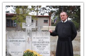 Протоігумен о. Павло Райчинець ЧСВВ відвідав могилу Протоігумена о. Полікарпа Булика ЧСВВ у Словаччині