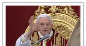 Папа Венедикт ХVІ привітав українців з Різдвом Христовим