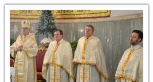 Різдвяна Архієрейська Божественна Літургія у Римській обителі