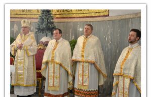 Різдвяна Архієрейська Божественна Літургія у Римській обителі