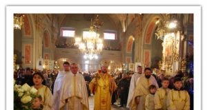 Преосвященний Владика Ніл відслужив приміційну Архієрейську Літургію українською мовою