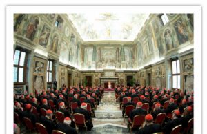 Венедикт XVI попрощався з Колегією Кардиналів