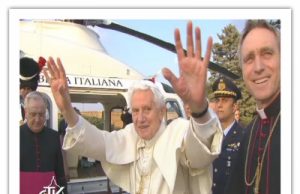 Папа Венедикт ХVІ залишив Ватикан