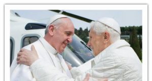 Святіший Отець Франциск відвідав Папу-емерита Венедикта ХVІ