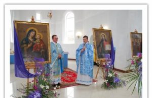 Відпустові святкування празника Благовіщення Пресвятої Богородиці у Боронявському монастирі