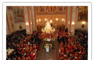 Отці Василіяни взяли участь в похороні владики Миколи Сімкайла