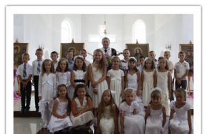 Перше Святе Причастя у Боронявській обителі