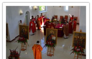 Храмовий празник Воздвиження Чесного Хреста Господнього у Боронявській Василіянській обителі