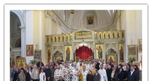 Архієрейська Служба Божа в Папській Східній Колегії