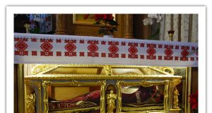 Мощі святого Партенія у Василіянському монастирі Різдва Христового