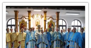 Владика Йосиф Мілян очолив святкове богослужіння у Василіянському Монастирі Святого Йосифа в Брюховичах