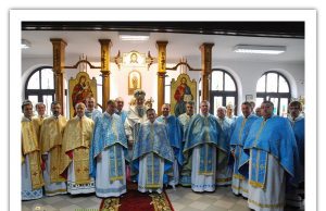 Владика Йосиф Мілян очолив святкове богослужіння у Василіянському Монастирі Святого Йосифа в Брюховичах