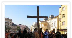 Хресна дорога в місті Мукачеві