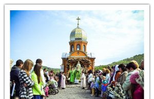 Квітна Неділя у Василіянському монастирі в місті Мукачеві