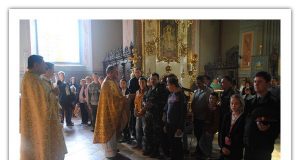 Благословення бійців із зони АТО в Ужгороді alt