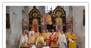 Святкова Божественна Літургія в Монастирі Святого Йосафата у Вільнюсі