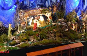 Різдвяна шопка в Боронявському монастирі