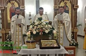 Великодні богослужіння в Боронявському монастирі