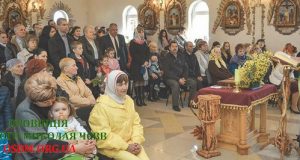 Квітна неділя в Мукачівському монастирі