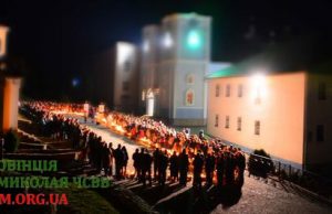 Пасхальна Утреня та благословення пасок в Малоберезнянському монастирі