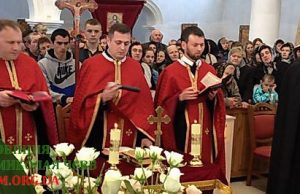 Виставлення плащаниці в Боронявському монастирі