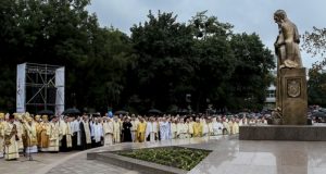Відкриття і освячення пам’ятника Митрополиту Андреєві Шептицькому у Львові
