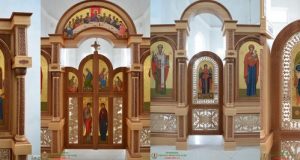 Нововстановлений Іконостас у Василіянському храмі в Бороняві
