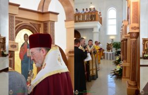 Посвячення іконостасу у храмі Боронявського монастиря