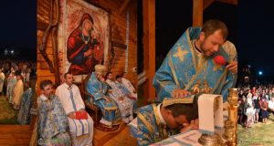 Архієрейська Божественна Літургія в Мукачівському монастирі