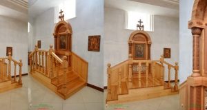 Престіл для Чудотворної Ікони в Боронявському монастирі