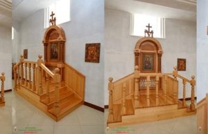 Престіл для Чудотворної Ікони в Боронявському монастирі