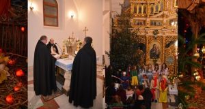 Навечір’я Різдва Христового в Малоберезнянському монастирі