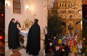 Навечір’я Різдва Христового в Малоберезнянському монастирі