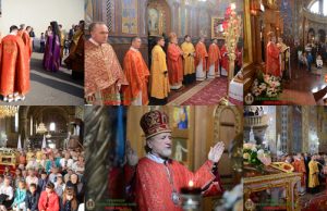 Архієрейська Божественна Літургія з нагоди празника Св. Мученика Партенія в Жовківському монастирі