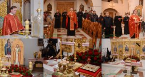 Велика вечірня з Литією з нагоди празника Свщмч. Йосафата в Малоберезнянському монастирі