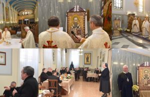 Святкування празника святого Василія Великого та зустріч Нового 2017 року в монастирі Головної Управи Чину в Римі