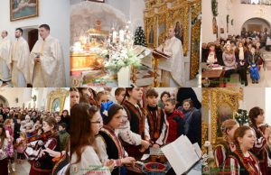 Святкова Божественна Літургія з нагоди празника Різдва Христового в Малоберезнянському монастирі