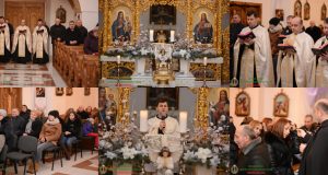 Велике Повечірʼя з нагоди празника Богоявлення Господнього в Малоберезнянському монастирі