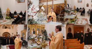 Велика вечірня з Литією з нагоди празника Святого Василія Великого в Малоберезнянському монастирі