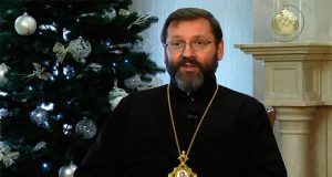 Блаженніший Святослав привітав українські родини із народженням Спасителя