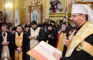 Проповідь Блаженнішого Святослава під час молебня у василіянському храмі в Дрогобичі з нагоди Всеукраїнської прощі монашества