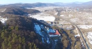 Малоберезнянський монастир Отців Василіян з висоти пташиного польоту