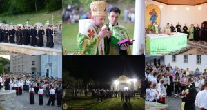 Вечірні богослужіння в Малоберезнянському монастирі з нагоди Празника Зіслання Святого Духа